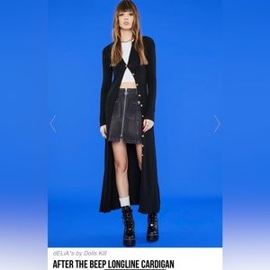 Long ribbed cardigan 🪄